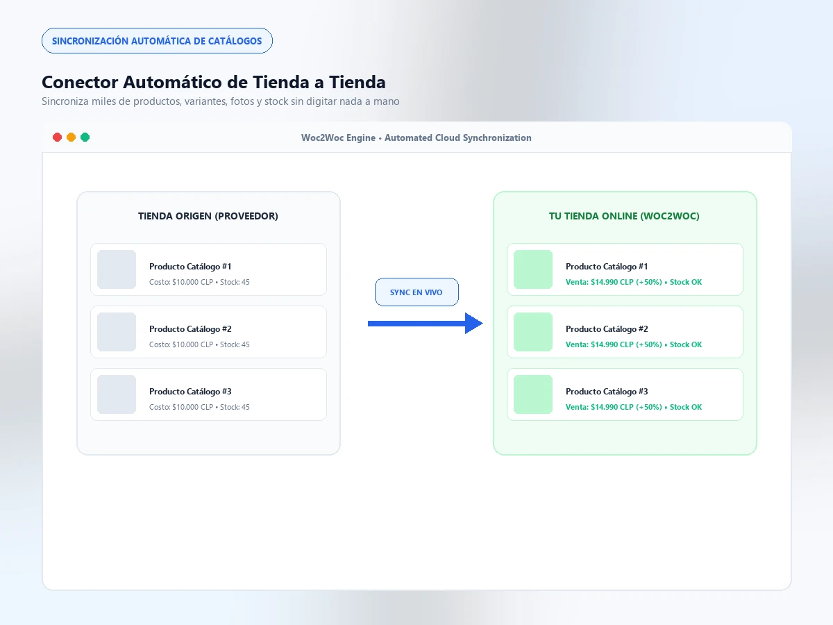 Migrador WooCommerce a WooCommerce & Smart Scraper (Migración Masiva WooCommerce)
